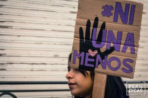 Gisela Bustamante ni una menos denuncia violencia de género