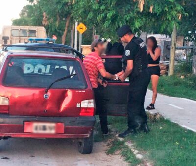 Detención del agresor. Crédito: Testigo del ataque