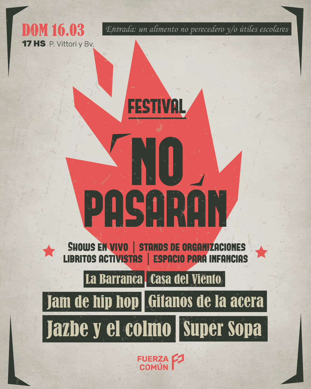 festival antifacho no pasarán